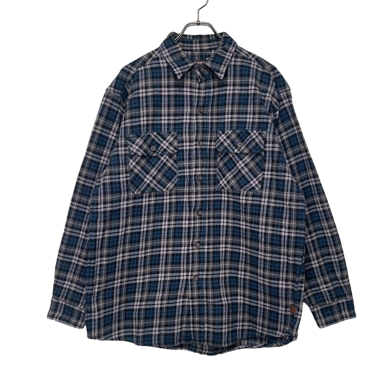 MOOSE CREEK 長袖ネルシャツ L コットン100% | 古着屋OLDGREEN