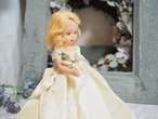 布花ホワイトドレス　「Nancy Ann Story Book Doll」（欠け・穴あり） 画像15