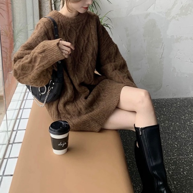 オーバーサイズニット 大人カジュアル〈2025 AW〉