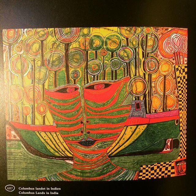 画集「Hundertwasser : The Art of the Green Path」 - 画像2