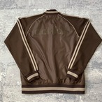 【好配色】アディダス トラックジャケット 切り替え ATP型 ブラウン XL