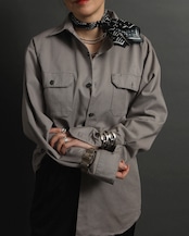 1960-70'S Big Mac / Embroidery Shirt