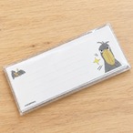 一筆箋（ハシビロコウ）Shoebill Memo pad