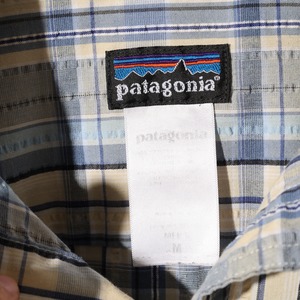 美品 M 09年 Puckerware Shirt Patagonia パッカーウェアシャツ パタゴニア  シアサッカー
