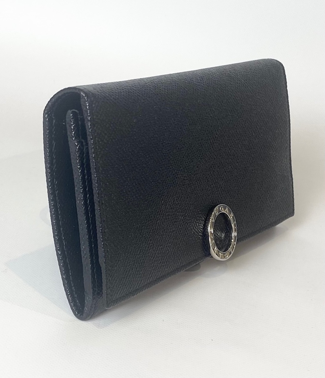 ブルガリ 長財布 メンズ 30412 GRAIN/BLK