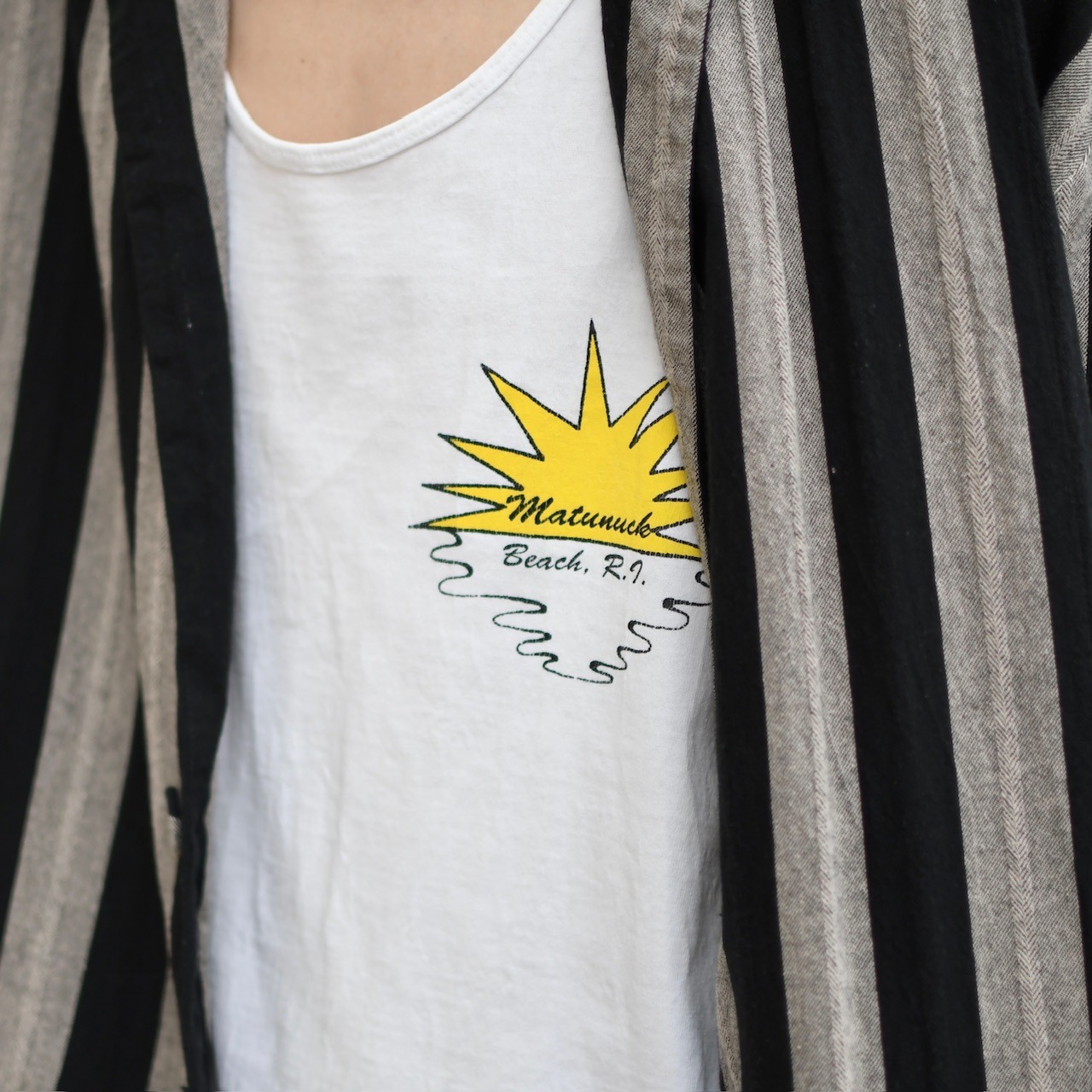 90's Matunuck Beach souvenir tank top