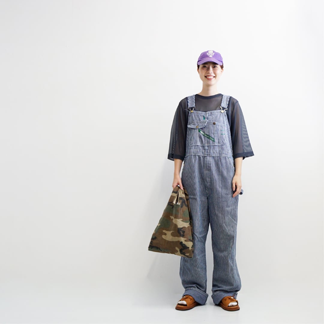 USED】HICKORY OVERALL ヒッコリーオーバーオール (hg-016) | es-life