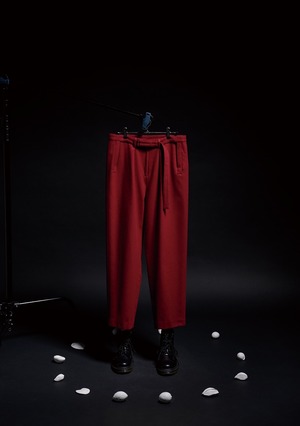 LCDD　High Waist Pants　Burgundy