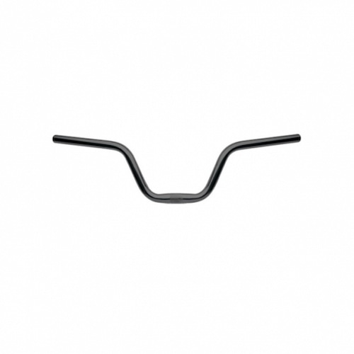 ELECTRA ALLOY TOWNIE HANDLEBAR (Black sand,Polished Silver)