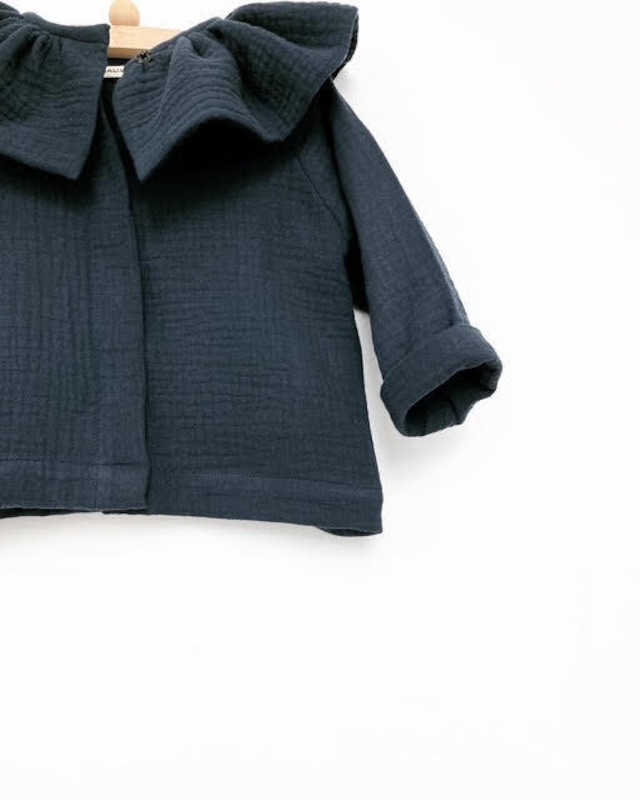 【baby】RAUMICE / Gilet LILI (Noir) 26SS