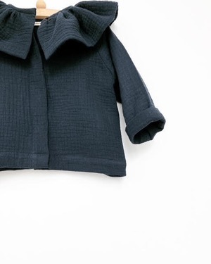 【baby】RAUMICE / Gilet LILI (Noir) 26SS