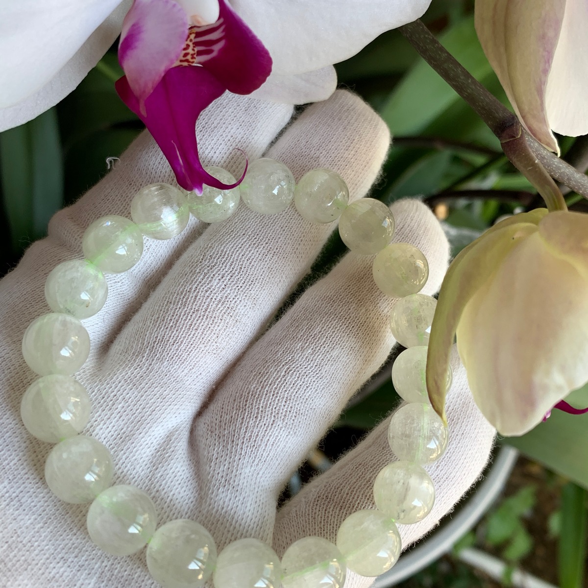 ☆9月誕生石【☆高品質☆】グリーンクンツァイト (トリフェーン) (AAA  