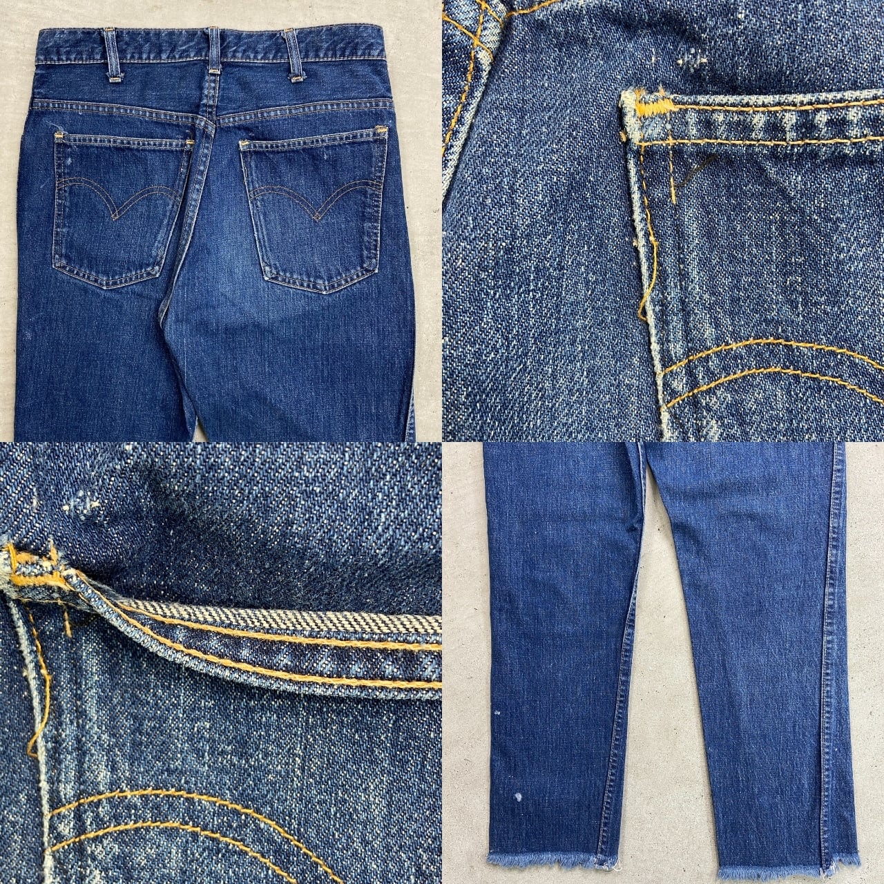 70年代 USA製 Levi's リーバイス 505 66後期 テーパードストレート