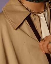 1970's Saint Laurent - Rive Gauche / Cape Coat