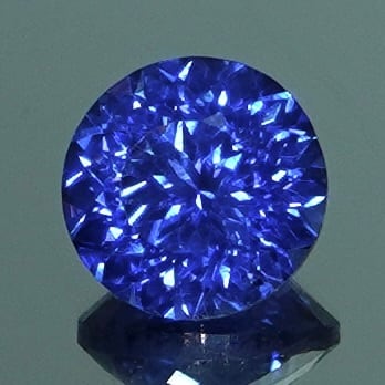 Bright Brilliant Cut™️ “129 Facets” 】静寂に灯る、蒼の炎 0.46ct