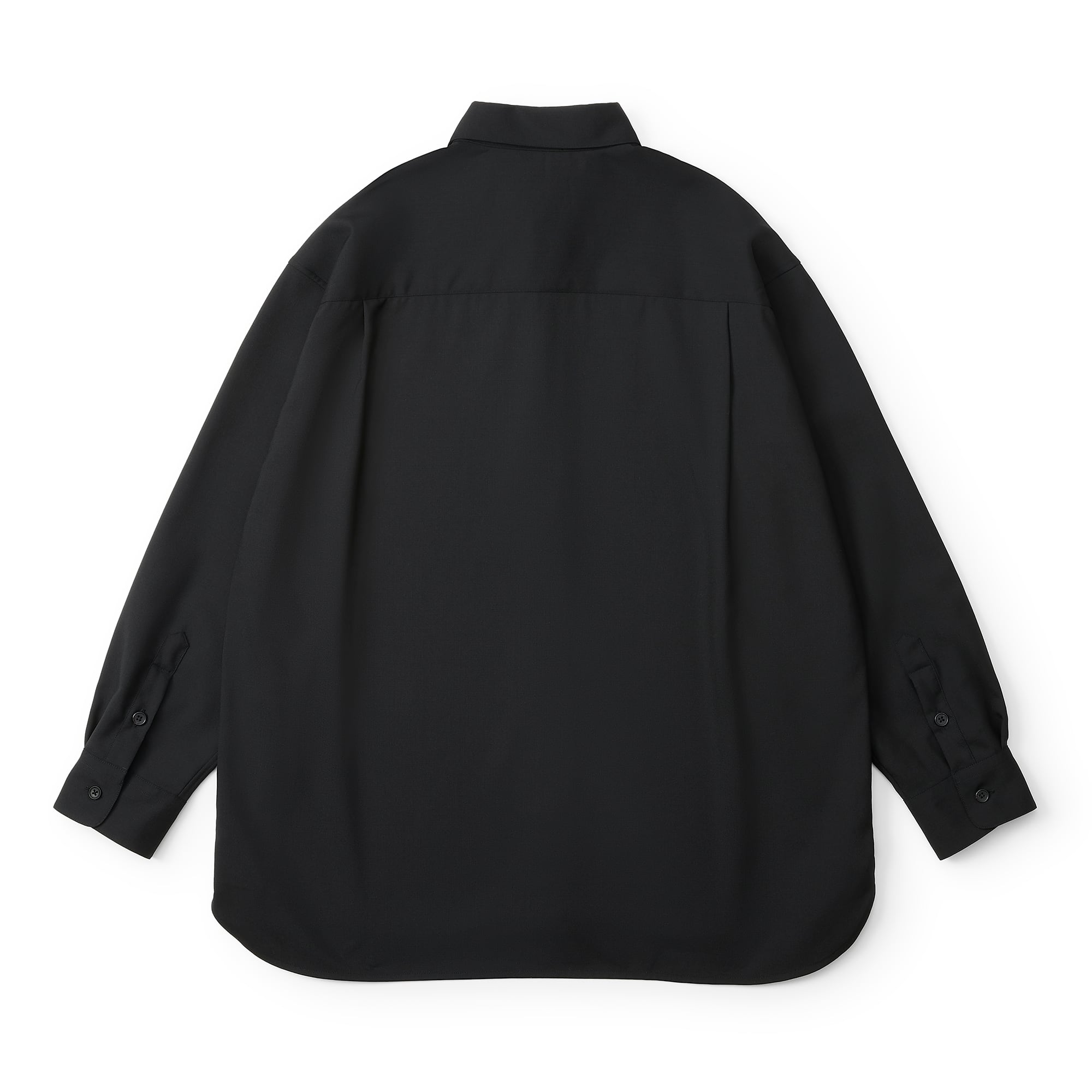 OOTHO Original Wool Shirt Black 長袖 everyone wool shirt (BLACK) | everyone