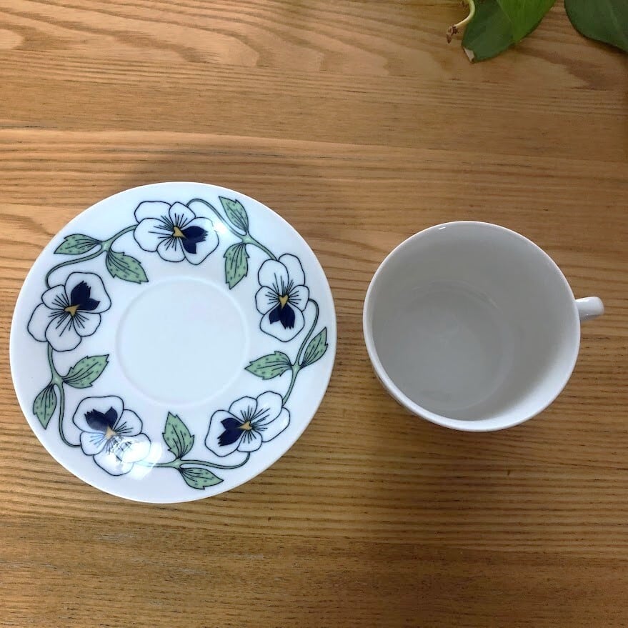 ロールストランド シルビア Rorstrand Sylvia ティーカップ＆ソーサー