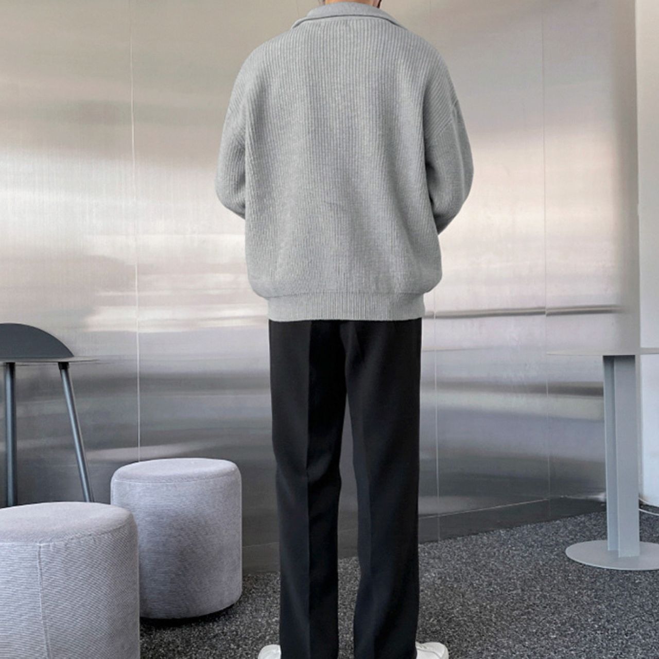 ジッププルオーバーニット　MT0080390