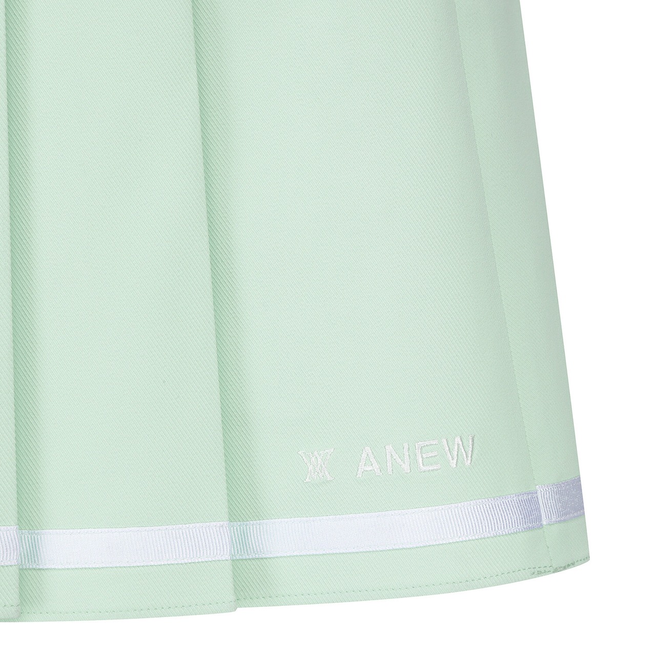 WOMEN HALF PLEATS UNDER LINE POINT SKIRT