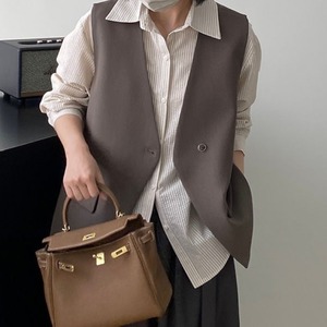 シングルレトロスーツベスト W01215