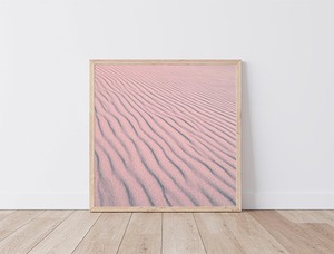 ピンクの砂