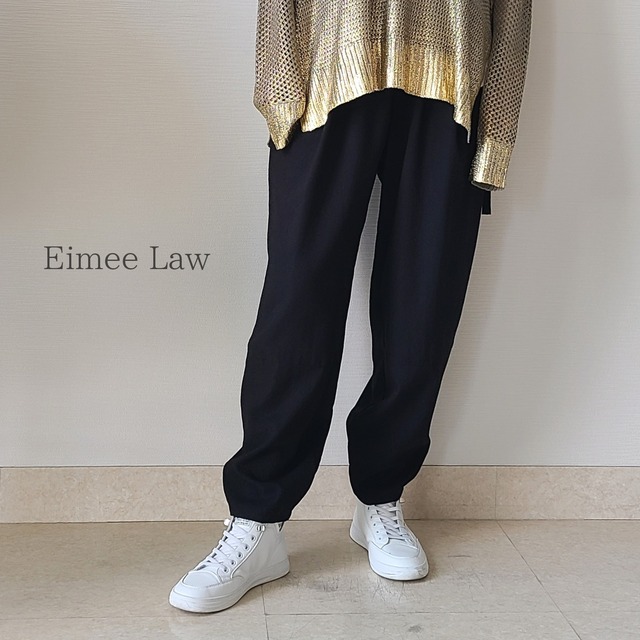 【Eimee Law】リラックスカーブパンツ(83543Y)