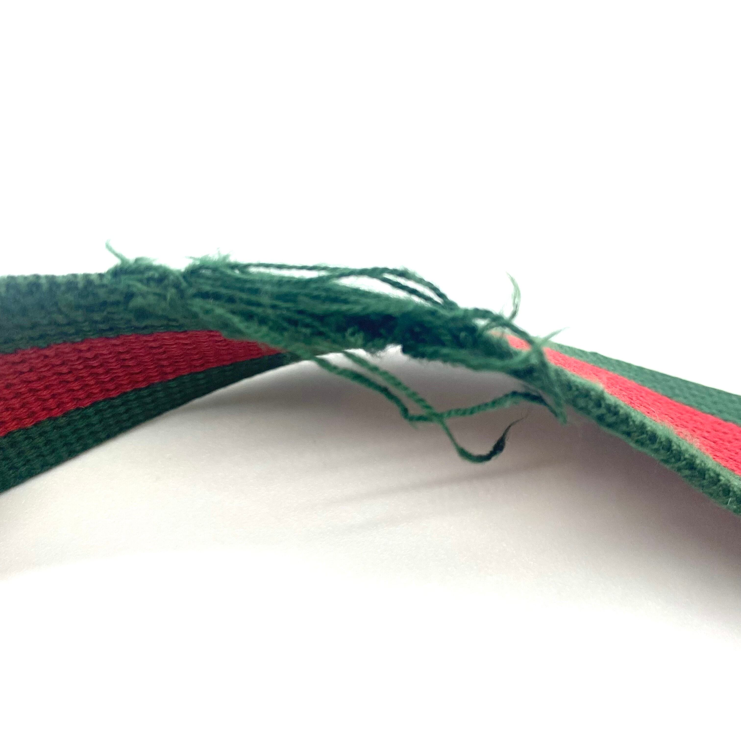 Vintage Gucci Shelly Line Belt Web Line / ヴィンテージ グッチ 