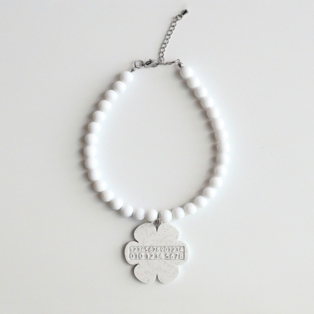 【予約】Pet Necklace Beads｜Flower - 2