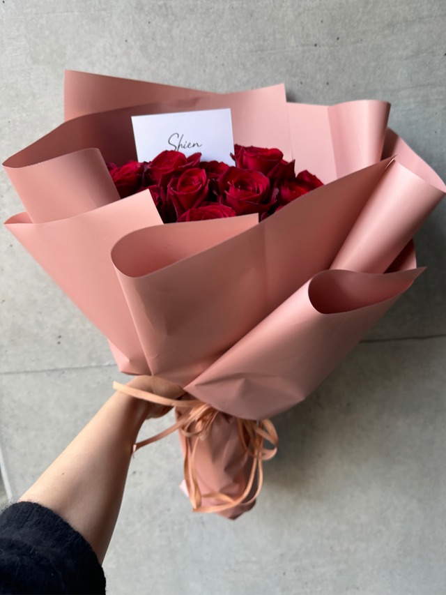 プロポーズ薔薇ブーケ24本