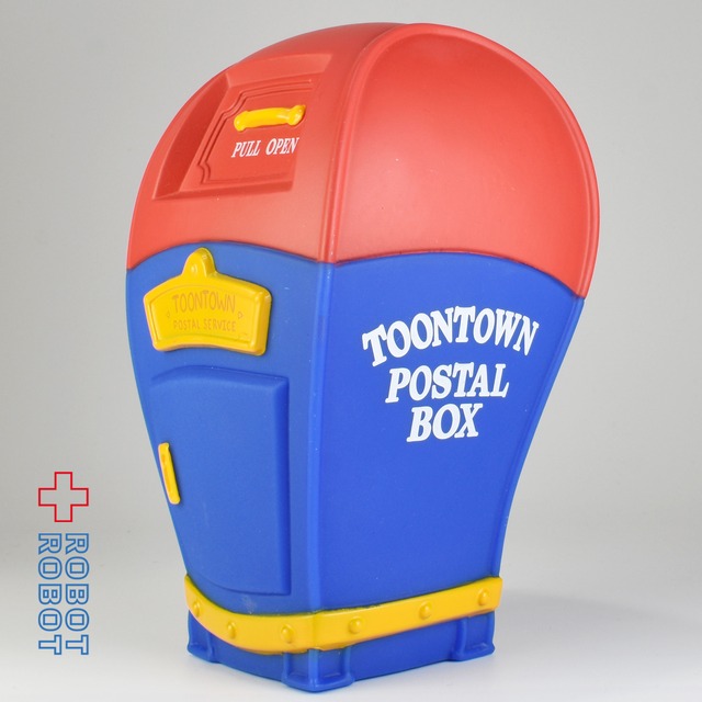 東京ディズニーランド トゥーンタウン 郵便箱 ポスト 貯金箱 ソフビ フィギュア Robotrobot