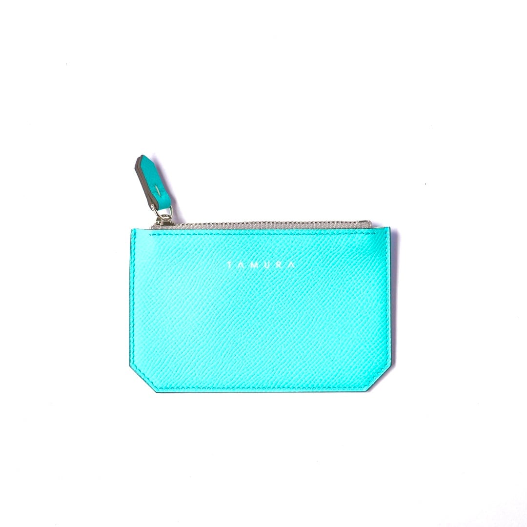 ファスナーコインケース ＜Scutum＞・アップルグリーン | TAMURA