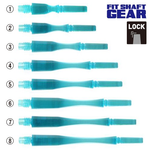 FIT GEAR Hybrid [LOCK] Clear Blue