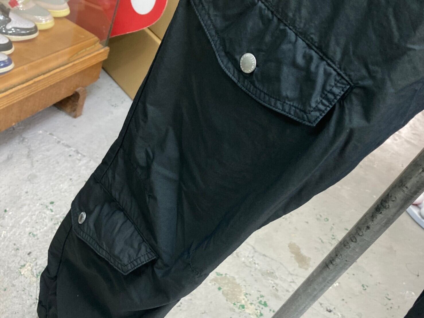 WTAPS 20SS MODULAR TROUSERS. NYCO. TYPEWRITER BLACK 02 80KH8098 