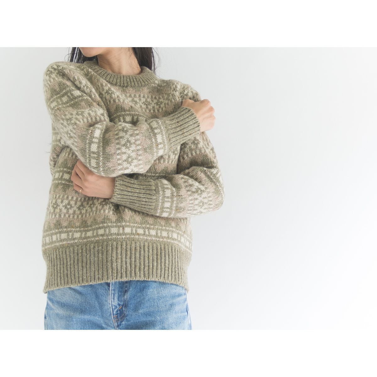 【V.JUUL Christensen】Made in Denmark knit(デンマーク製 プルオーバー ニット)11d