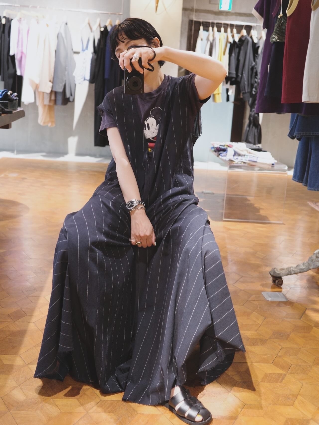 jonnlynx/sleeveless long dress | ikasa.