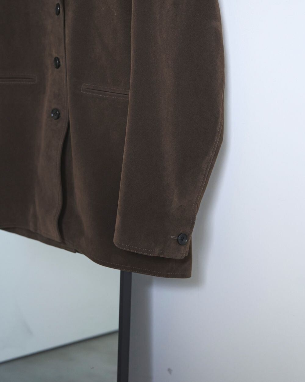 anuke(アンヌーク) Eco Suede Jacket | サウスオレンジ｜メンズ