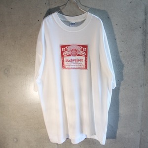 00s～Budweiser Print T-Shirt