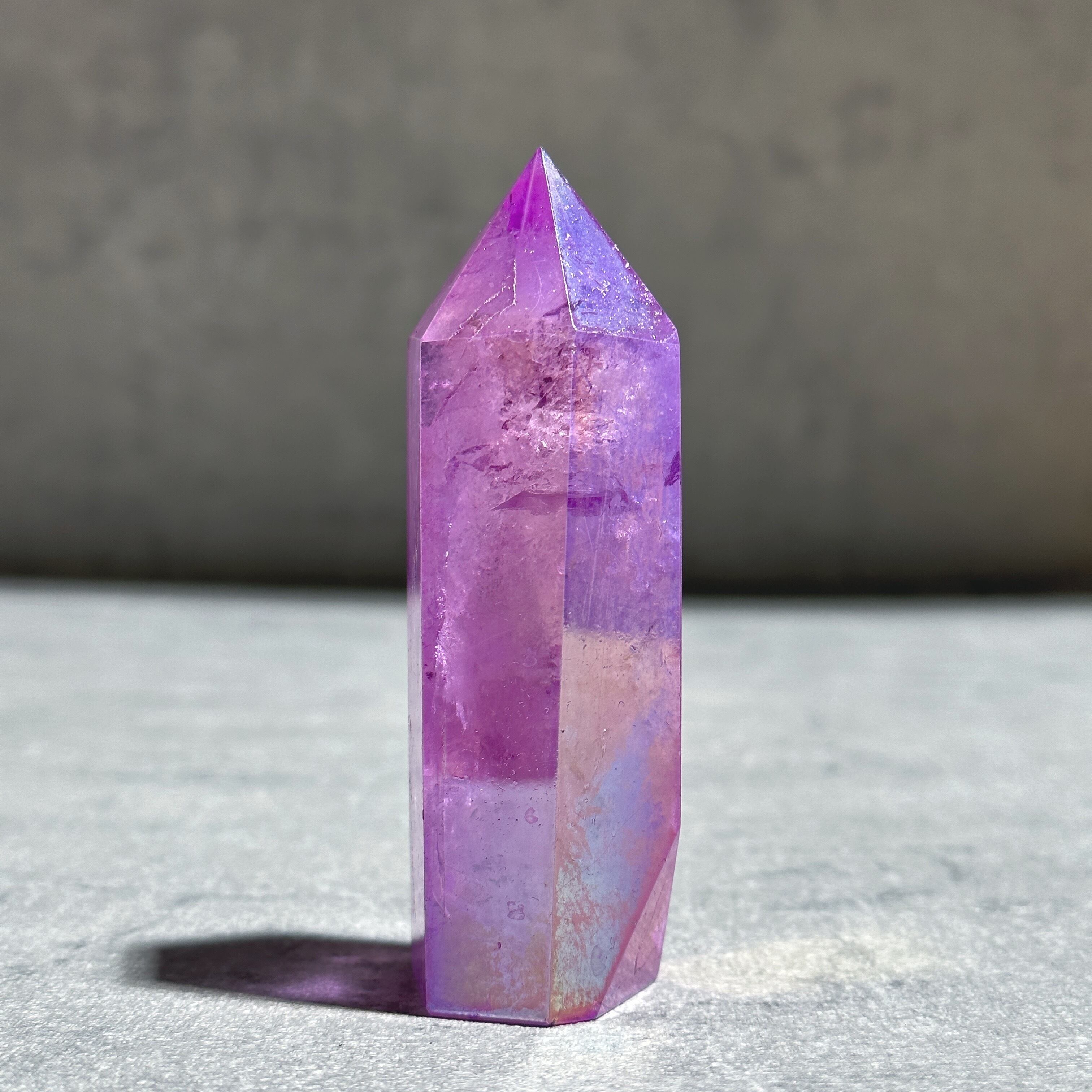 パープルオーラクォーツ タワー01◇ Purple Aura Quartz ◇天然石