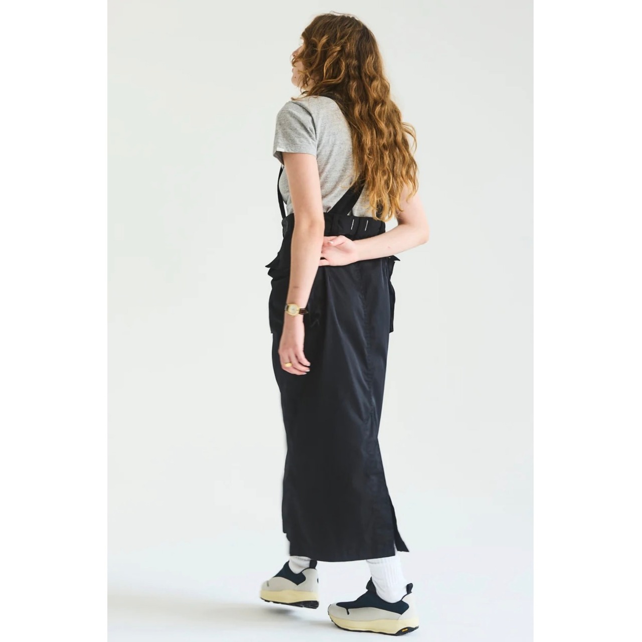 Oblada RINGER TEE GRAY×BLACK