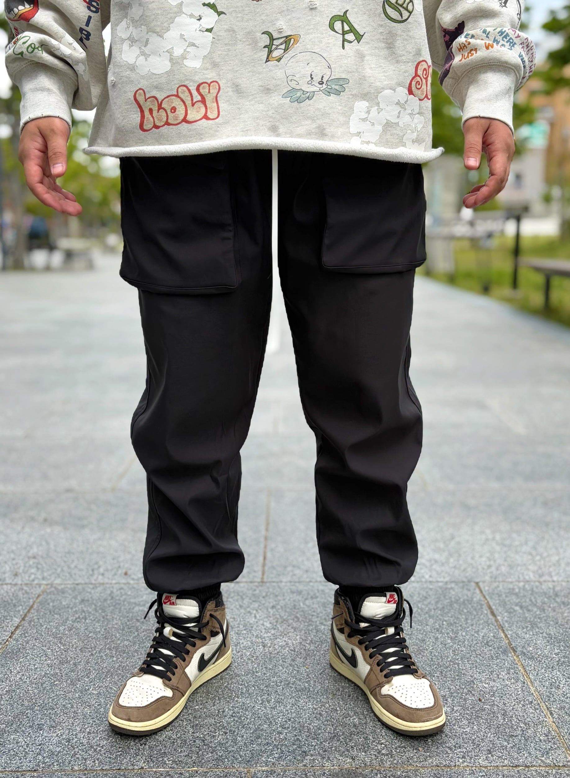 Nylon Cargo Pants | La mer surf Nylon Cargo Pants | La mer surf