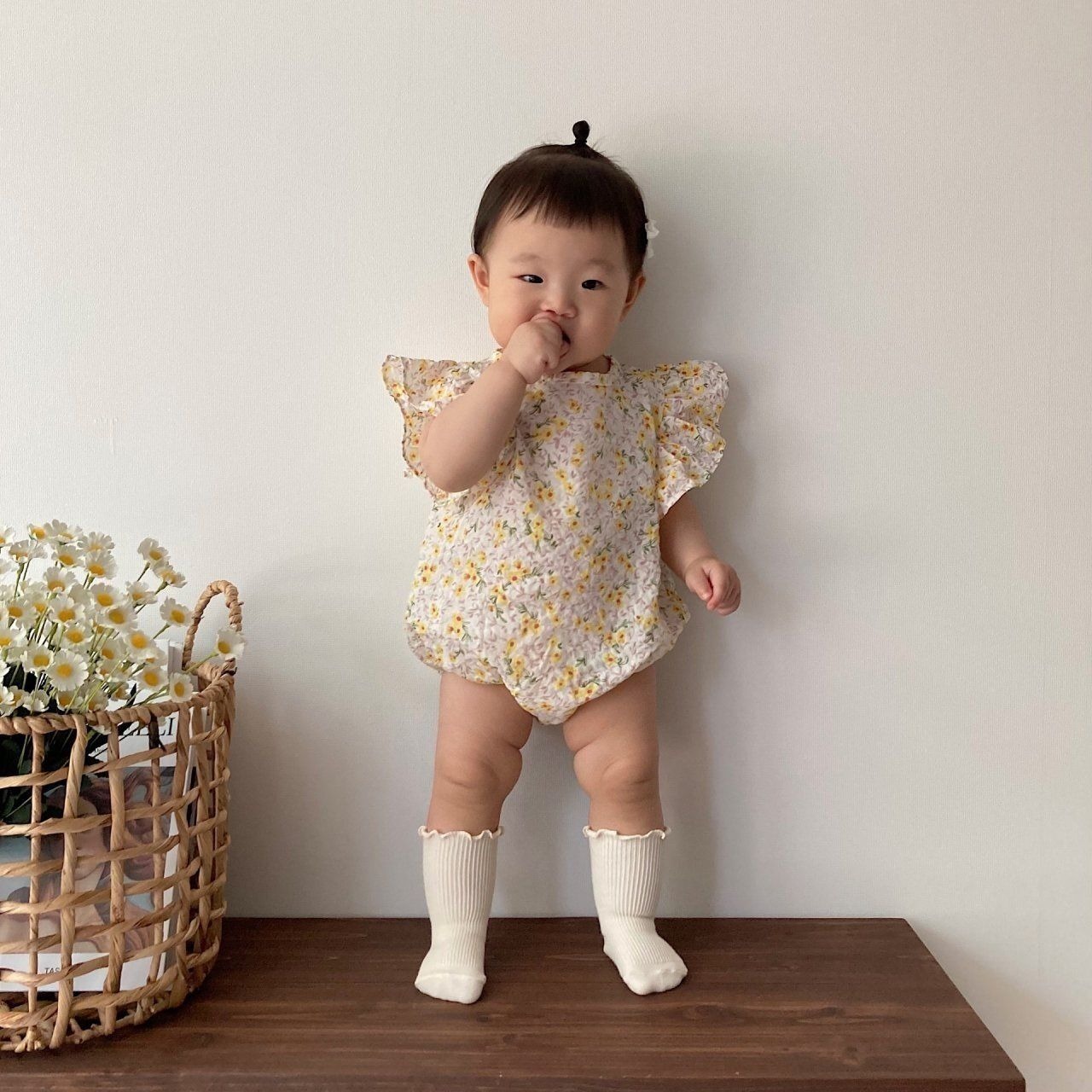 [Moran bebe] Mist Bodysuit / [모란] 미스트슈트