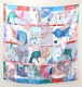 【送料無料】未使用 HERMES エルメス カレ90 デッラカヴァッレリアファヴォローサ Della Cavalleria Favolosa 大判ショール スカーフ 0442