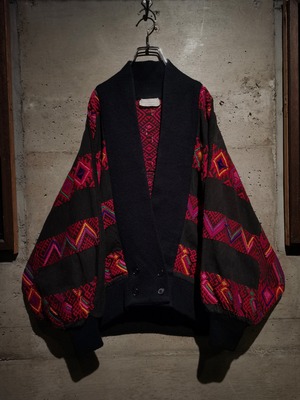 【Caka】Guatemala Design Vintage Loose Jacket