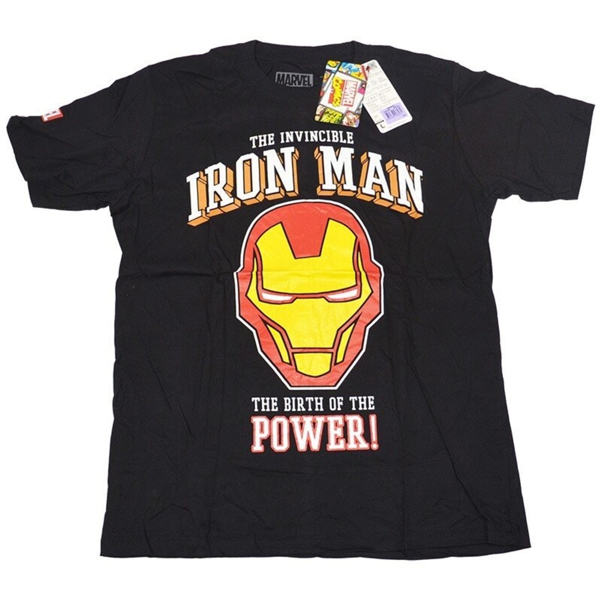 SAF マーベル コミックス アイアンマン Tシャツ | G-ROX STORE 