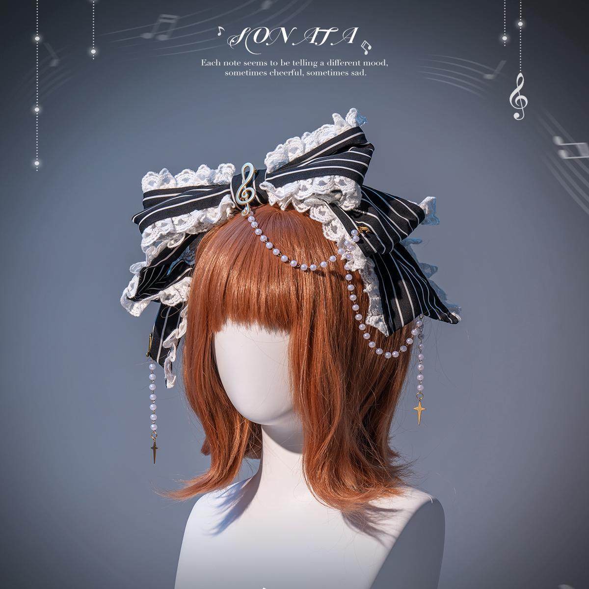 王子系 コスチューム ピアノソナタ 夜奏曲 カチューシャ コンカフェ ファンタジー衣装