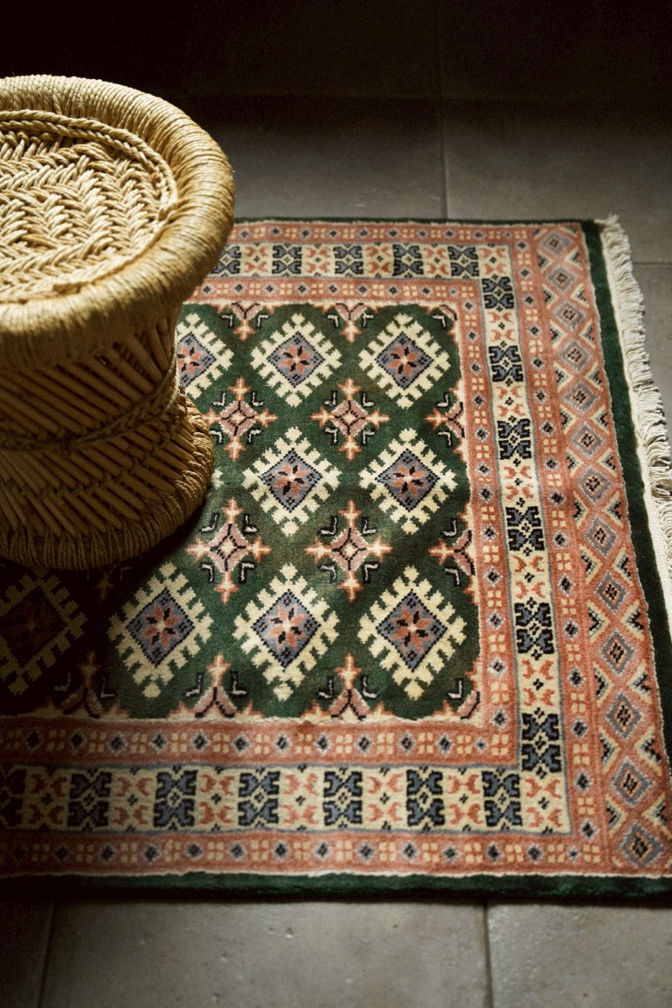 1548-Vintage Pakistan rug | 手織りのヴィンテージラグ専門店 | Bahr