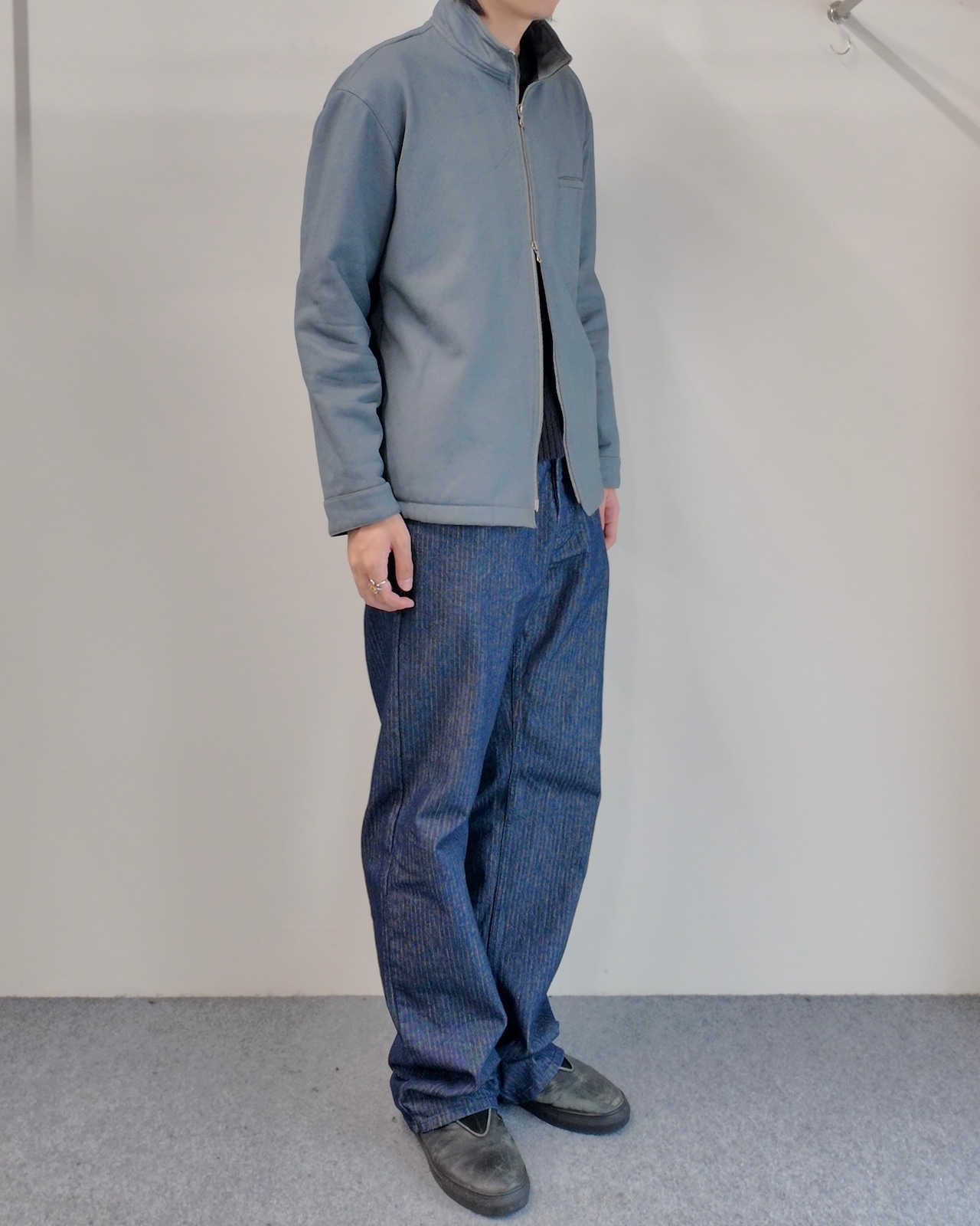 【A.P.C】double zip oversized coating blouson