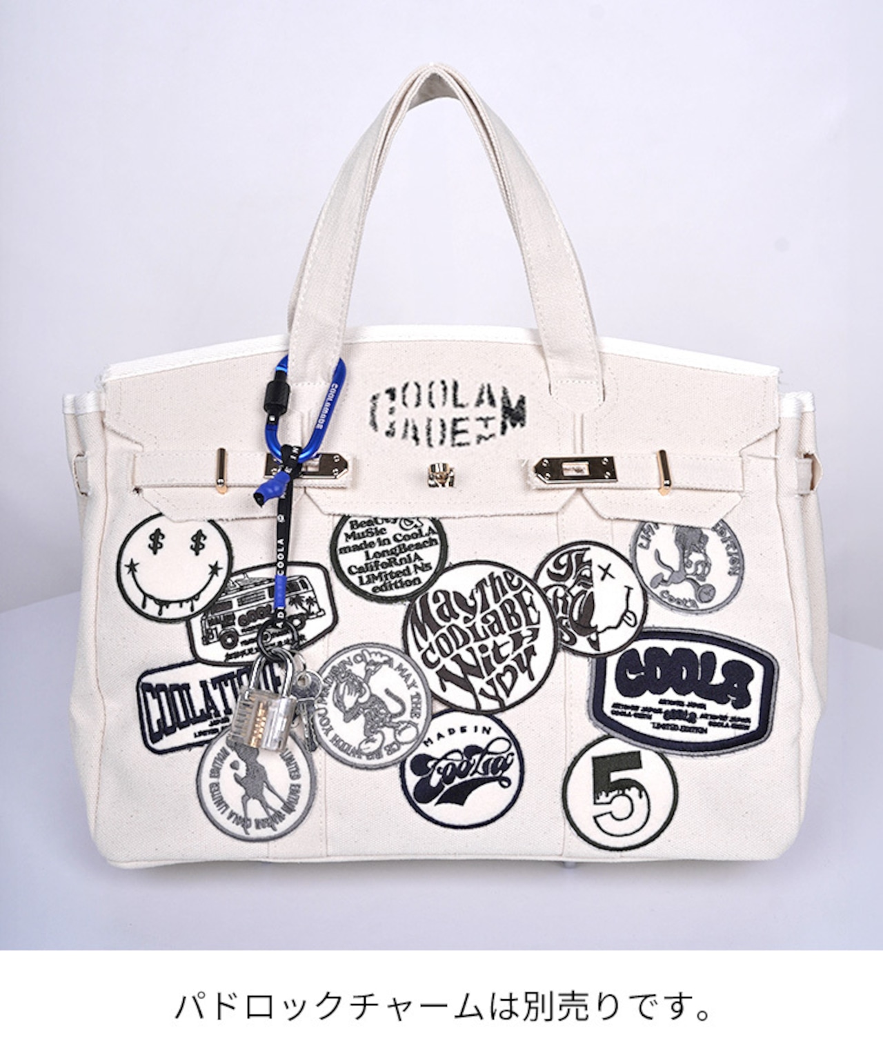 【直営限定ITEM】TYPE-B　マルチワッペンターンロックハンドバッグ　CQ-48507H