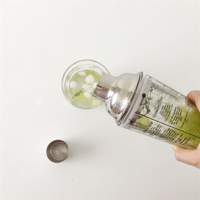 格好いい 早い者勝ち シェイクカップ ハンドシェイク ミキサーガラス カクテルシェーカー JY2022062012 ：Open