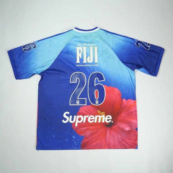 Size【M】 SUPREME シュプリーム ×FIJI 26SS Soccer Jersey Multicolor